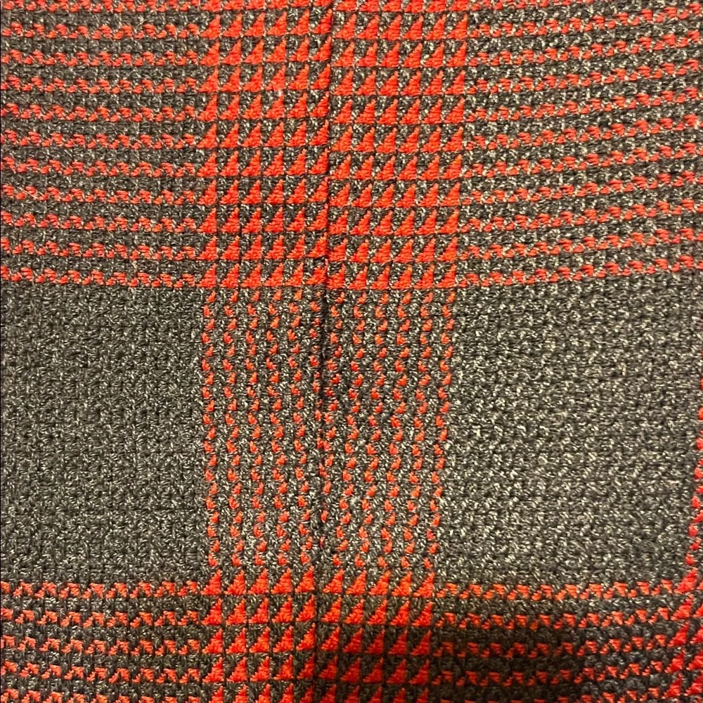 John Meyer of Norwich Vintage Wool Blend Red Plaid  Blazer - Picture 5 of 14